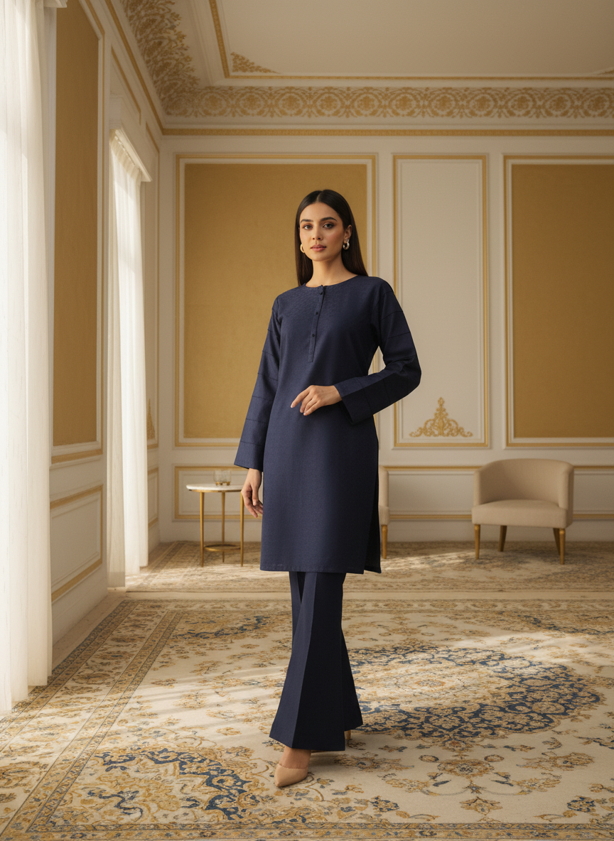 WJC013 Jacquard 2 Piece