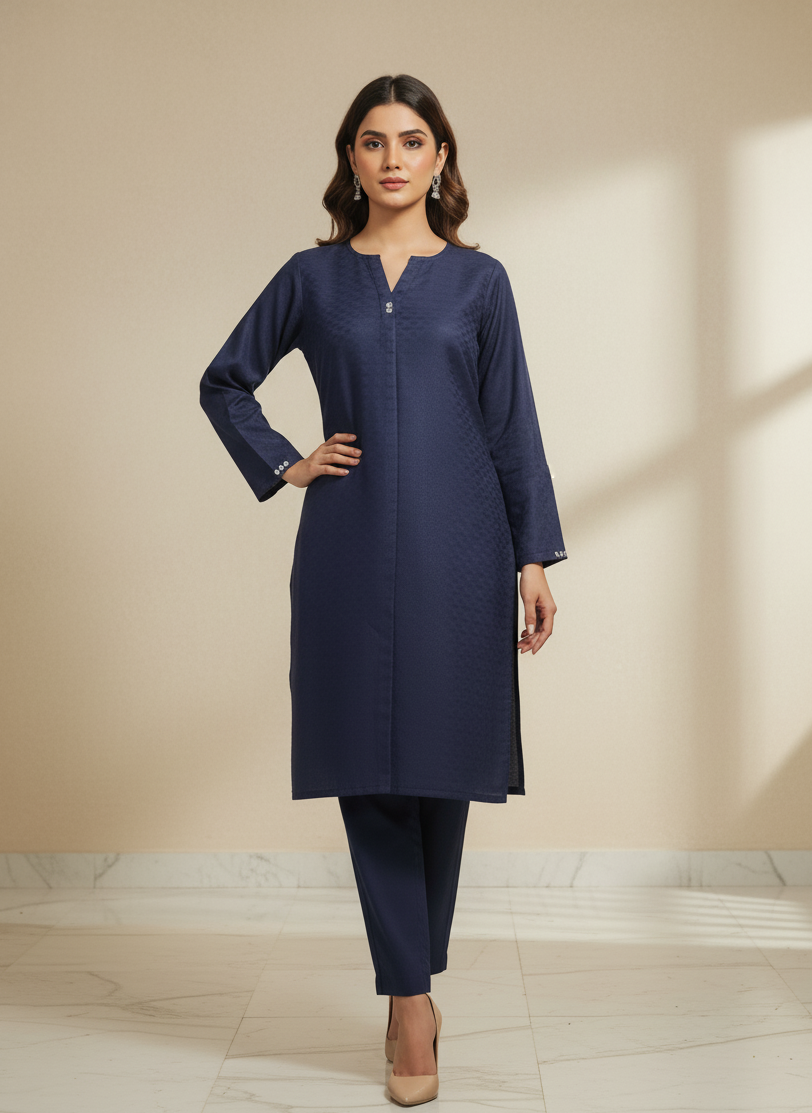 WJC019 Jacquard 2 Piece