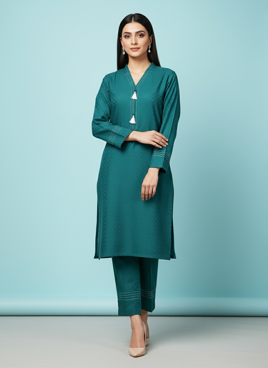 WJC020 Jacquard 2 Piece