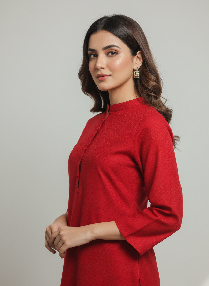 WJC015 Jacquard 2 Piece