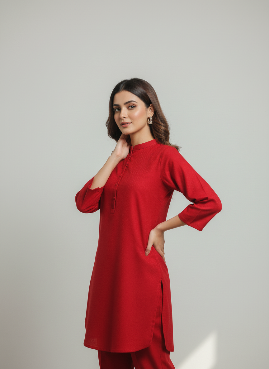 WJC015 Jacquard 2 Piece