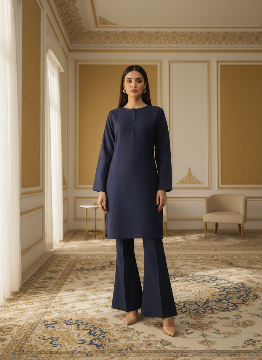 WJC013 Jacquard 2 Piece