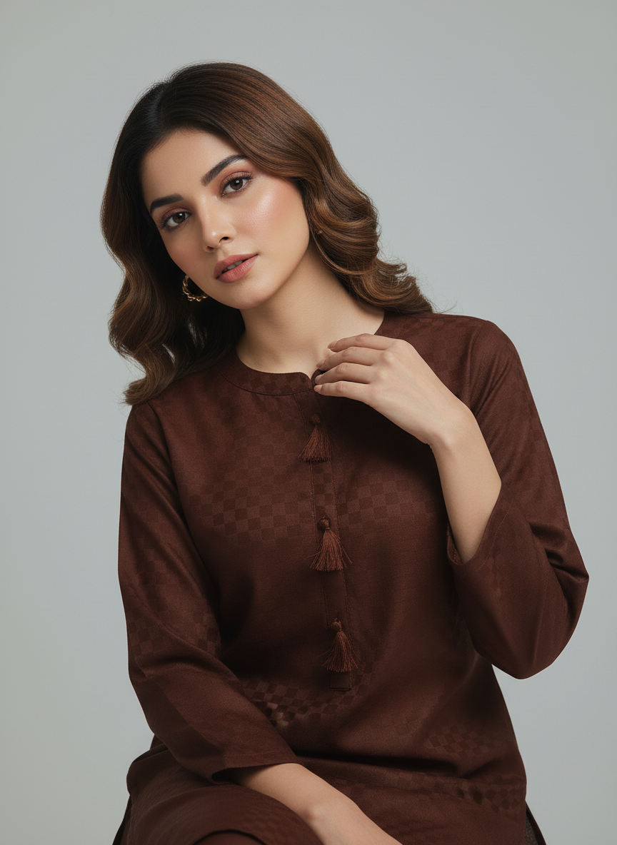 WJC011 Jacquard 2 Piece