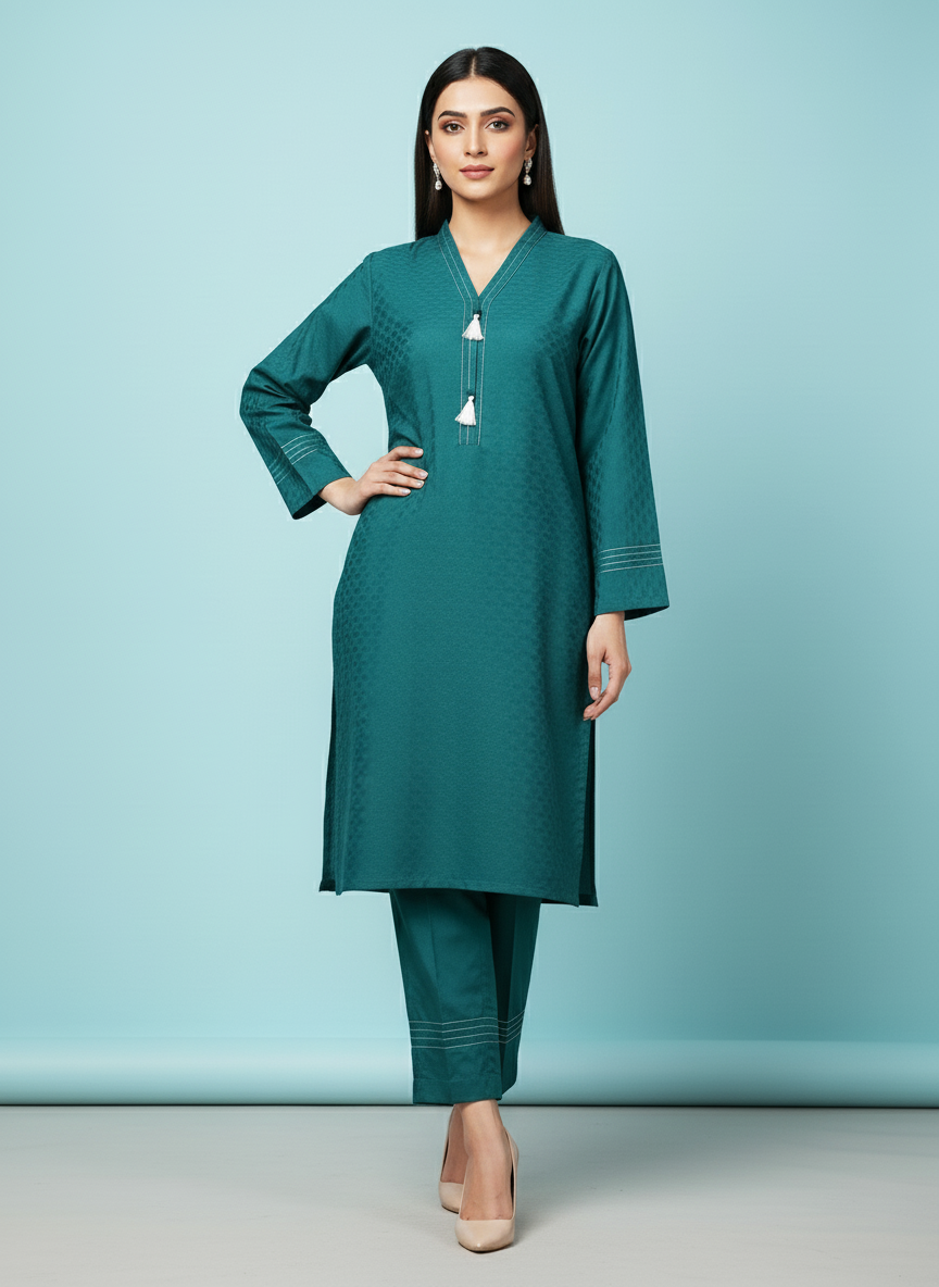 WJC020 Jacquard 2 Piece